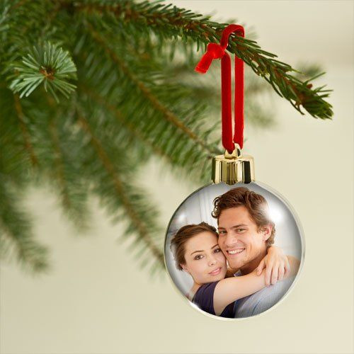 Geschenke Mit Foto
 Weihnachtskugel mit Foto ein Unikat für den Weihnachtsbaum