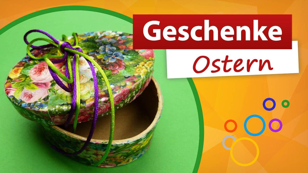 Geschenke Ostern Kinder
 Geschenke Ostern Tolle Schatulle basteln trendmarkt24