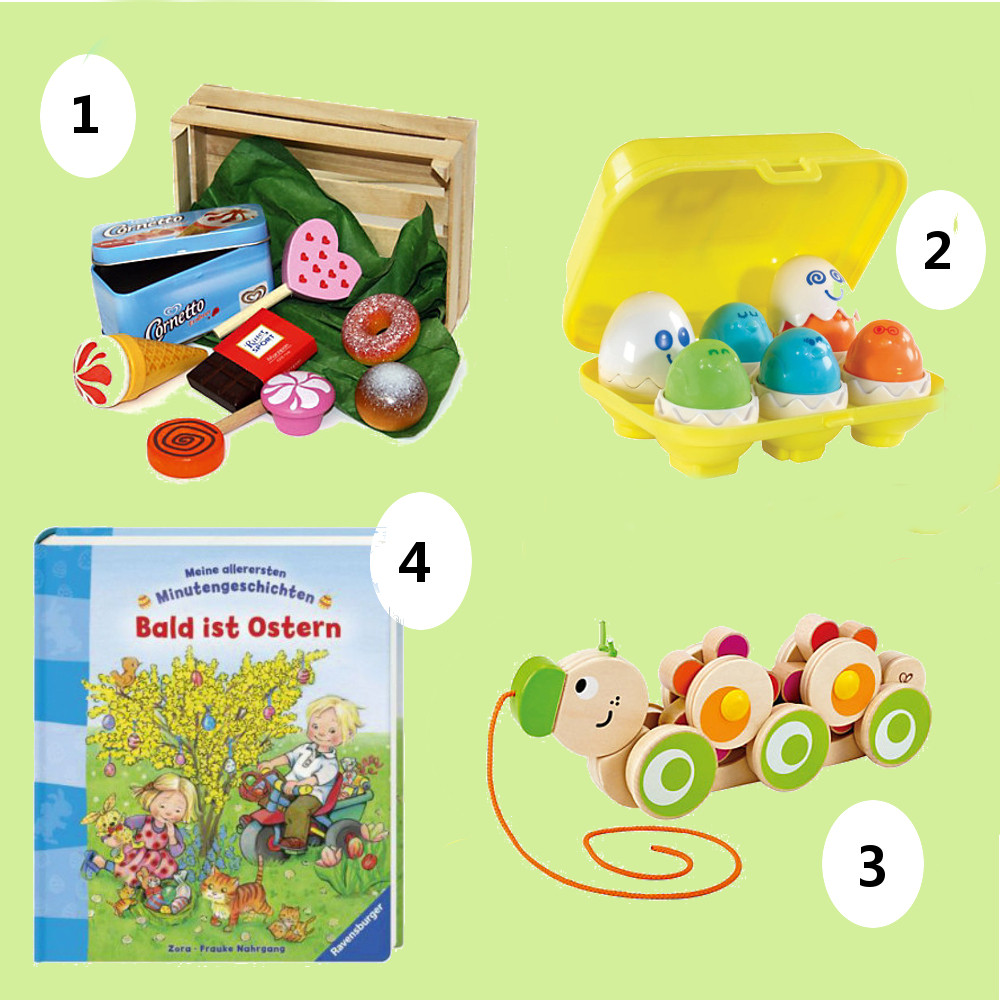 Geschenke Ostern Kinder
 Geschenkideen zu Ostern • Spielzeug