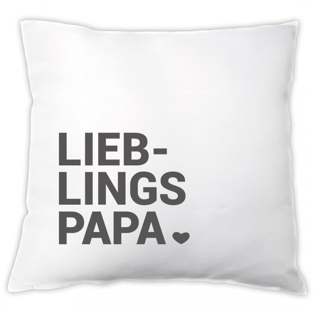 Geschenke Papa
 Kissen "Lieblingspapa" ♥ zum Vatertag