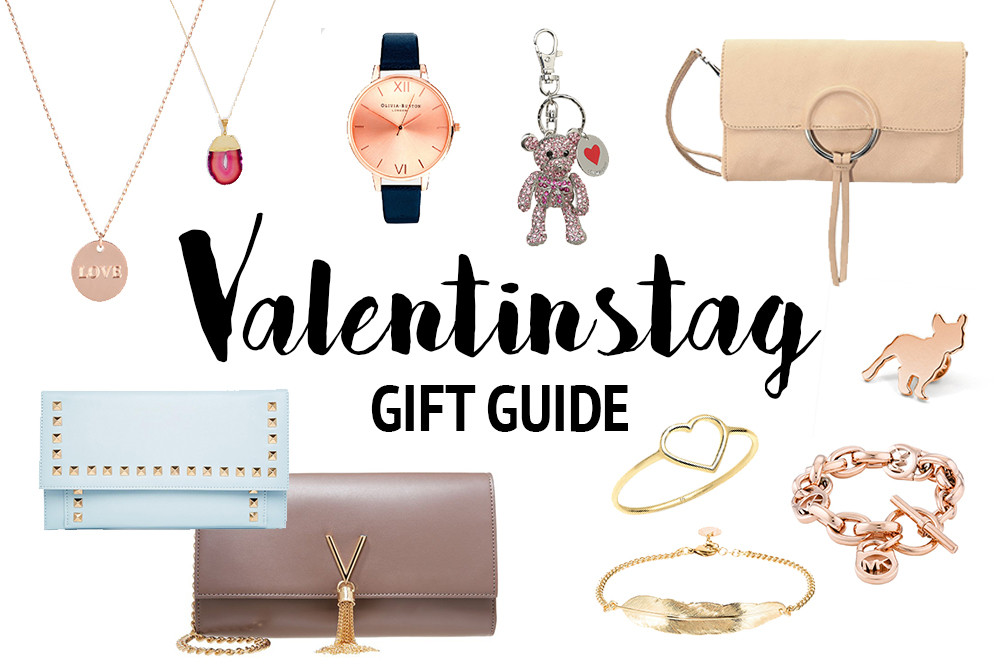 Geschenke Valentinstag
 Gift Guide Valentinstag Geschenke für Freundin