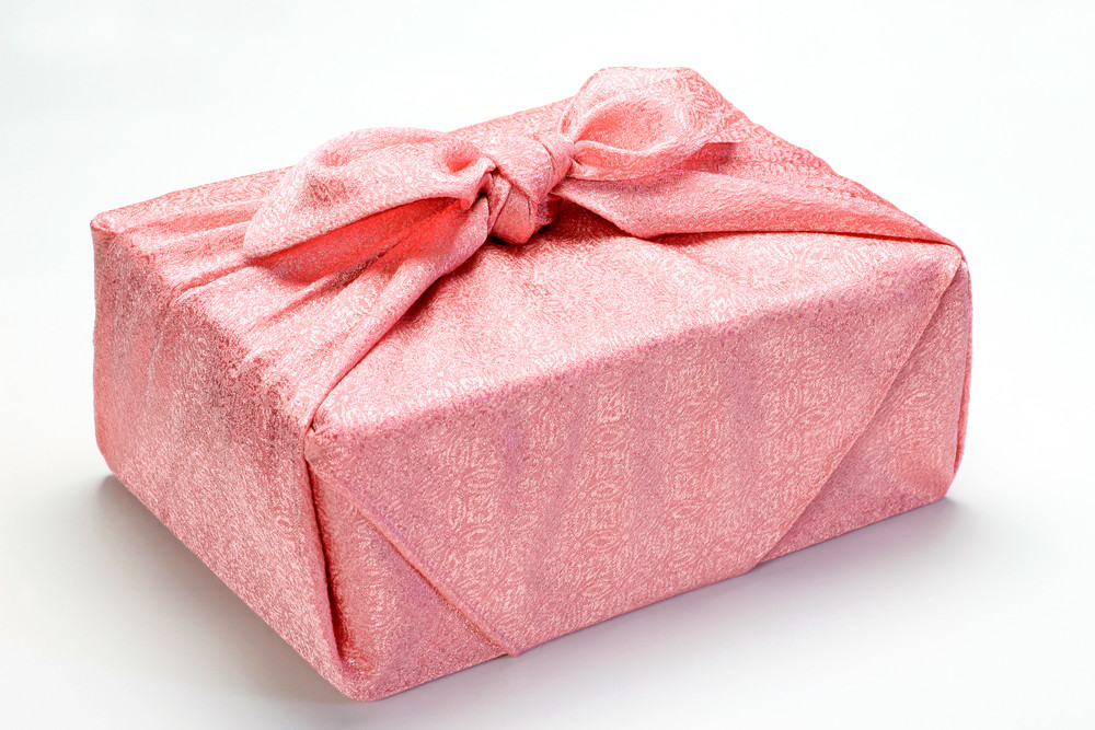 Geschenke Verpacken
 Furoshiki japanisch Geschenke verpacken