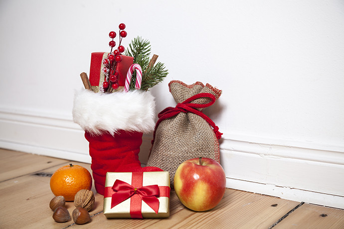 Geschenke Zu Nikolaus
 Vegan gefüllte Stiefel am Nikolaustag