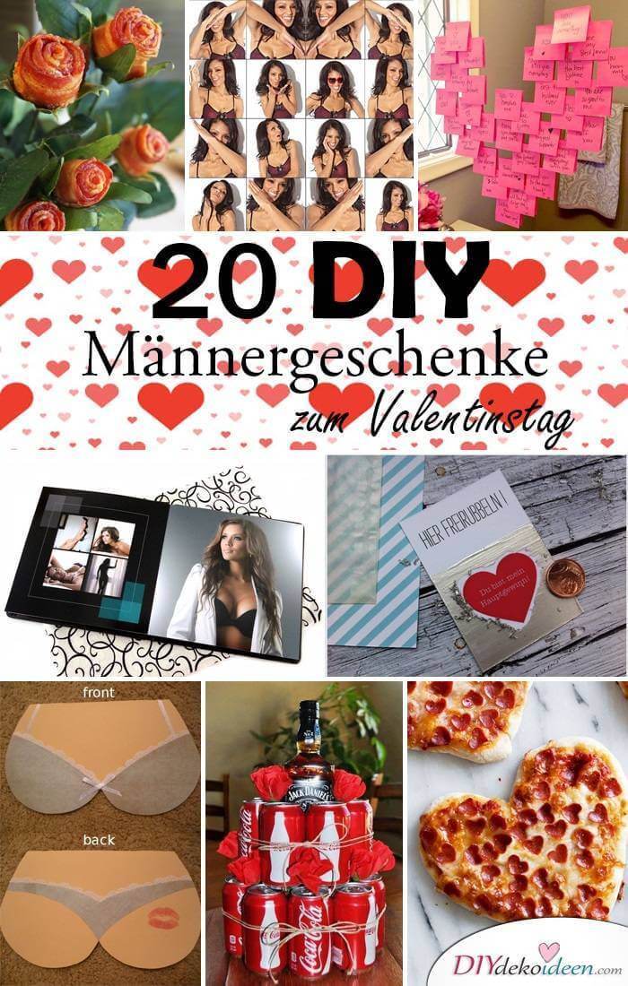 Geschenke Zum Valentinstag Für Männer
 20 kreative und lustige DIY Männergeschenke zum Valentinstag