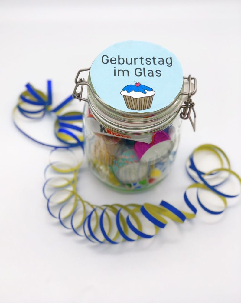 Geschenkideen 1. Geburtstag
 DIY Geschenke zum Geburtstag einfache Geschenkideen im Glas