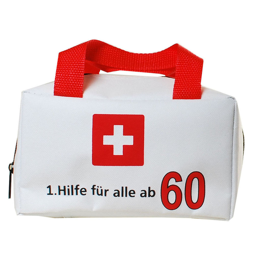 Geschenkideen 60 Geburtstag
 1 Hilfe 60 Geburtstag Tasche Geschenkverpackung witzige