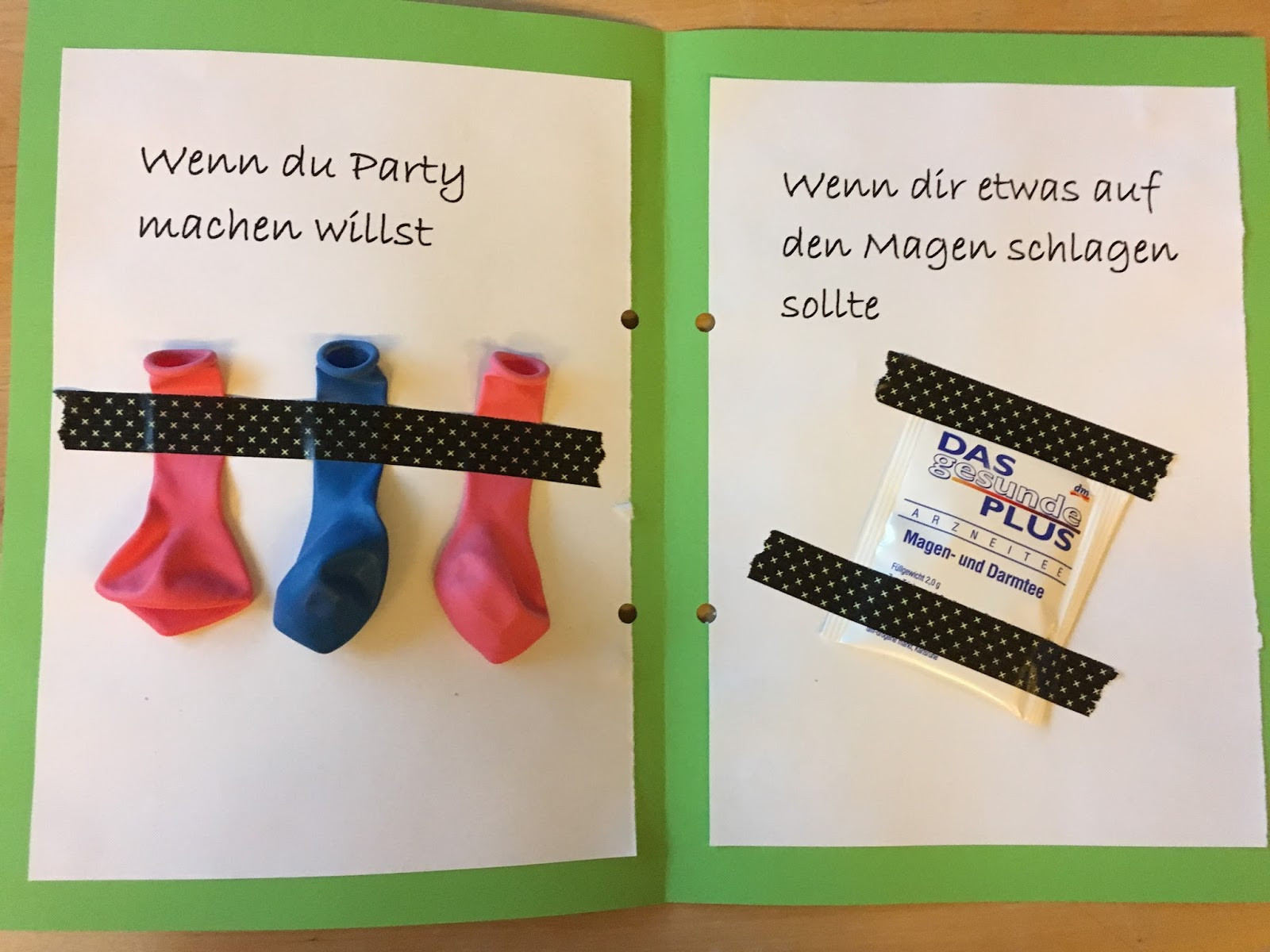 Geschenkideen Freund Geburtstag
 Birgit schreibt Geschenkidee Wenn Buch