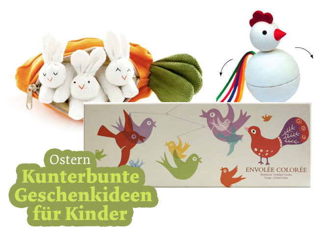 Geschenkideen Für Kinder
 Ostern Kunterbunte Geschenkideen für Kinder