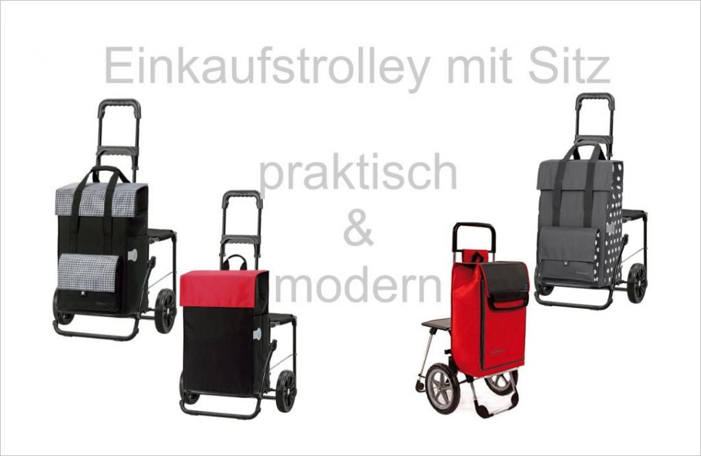 Geschenkideen Für Senioren
 Geschenkideen Einkaufstrolley mit Sitz