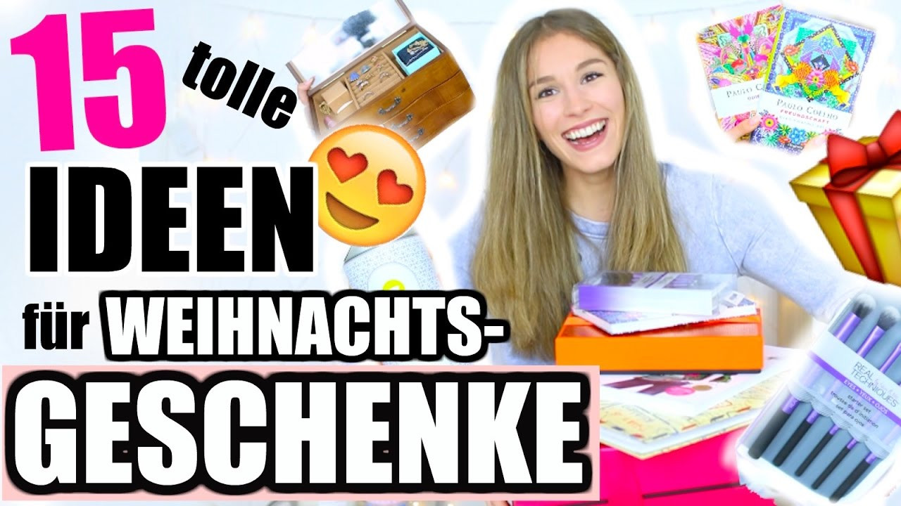 Geschenkideen Mädchen 10 Jahre
 15 coole WEIHNACHTSGESCHENK IDEEN für MÄDCHEN JUNGS