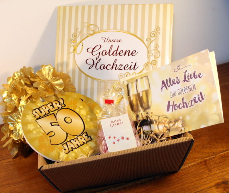 Geschenkideen Mit Geld
 Goldene Hochzeit Geschenke Set Goldhochzeit Geschenkideen