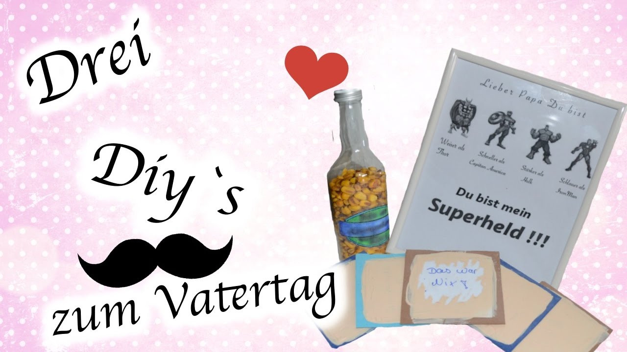 Geschenkideen Vatertag
 [ DIY ] 3 VATERTAGS GESCHENK IDEEN ⎢VATERTAG ⎢SIMPLE DIY