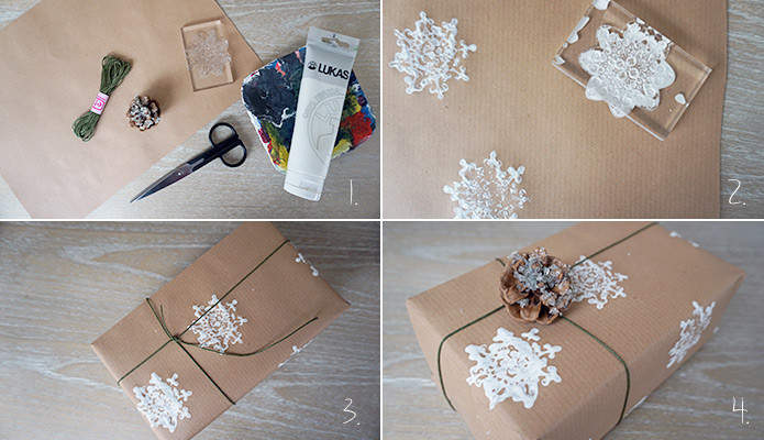 Geschenkverpackung Diy
 Geschenke verpacken mit Papier 4 DIY Ideen