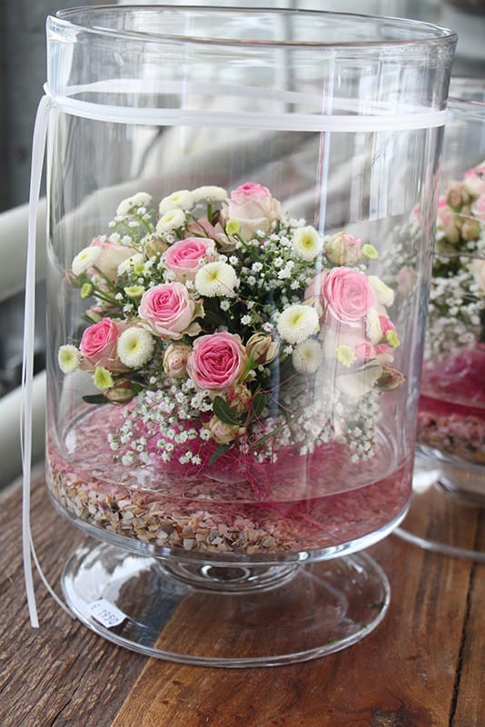 Gestecke Hochzeit
 Tischdeko blumenbunt Ihr Florist für kreative