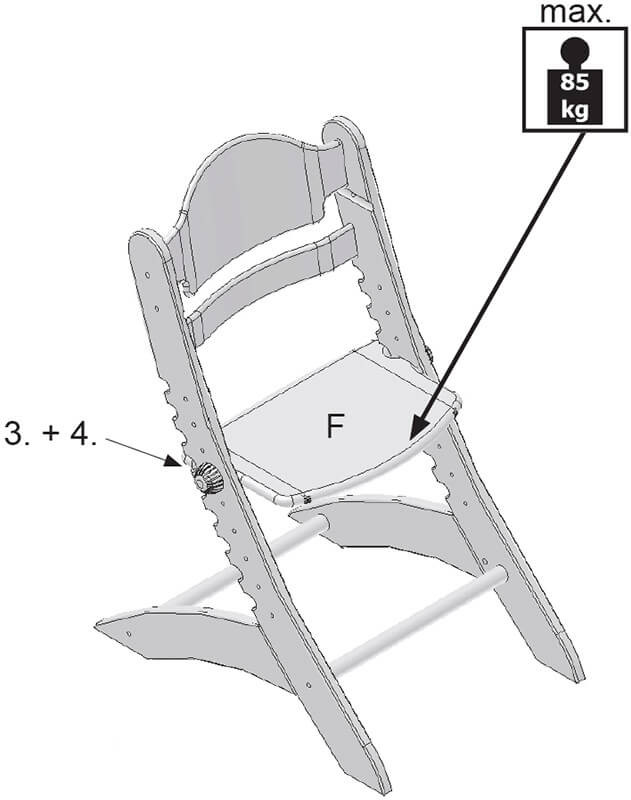 Geuther Swing
 Geuther Swing Fußbrett