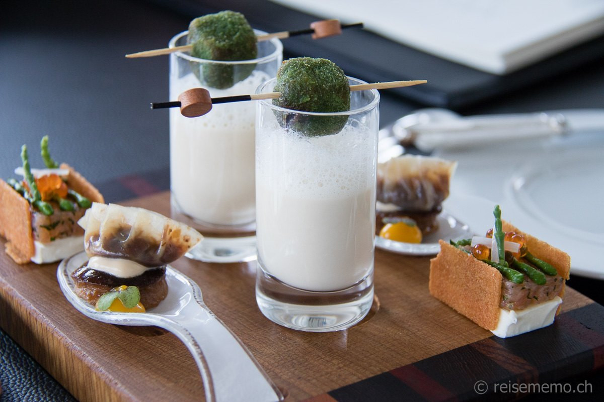 Gruß Aus Der Küche
 Gourmet Restaurant Fährhaus Sylt von Alexandro Pape