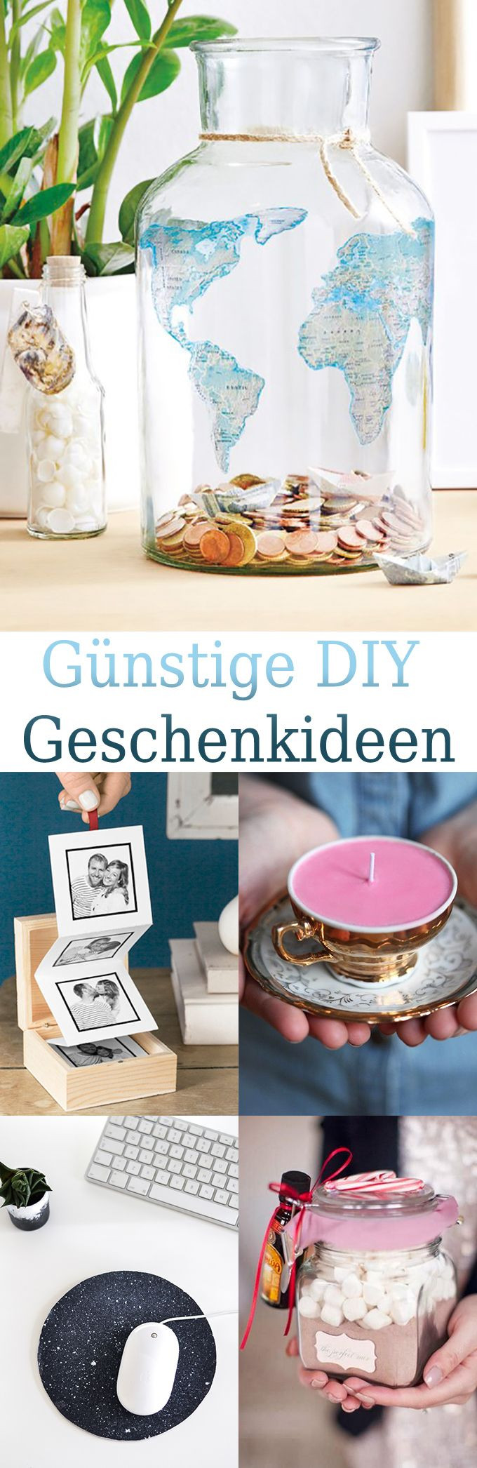 Günstige Geschenke
 Günstige Geschenkideen zum selber machen DIY Bastelideen