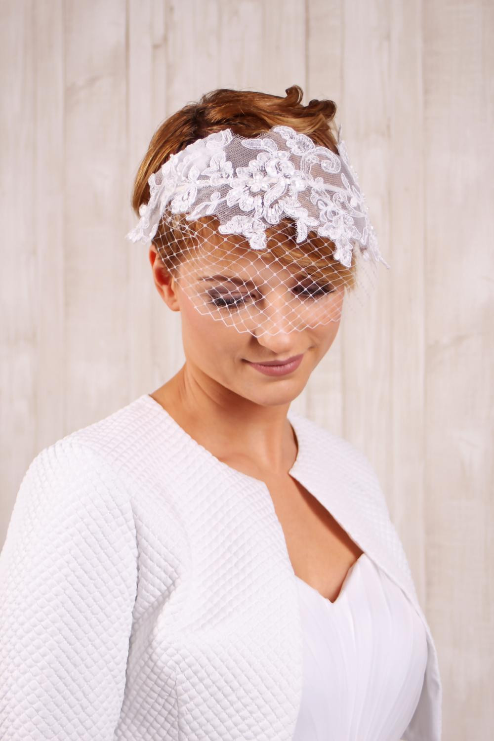 Haarschmuck Hochzeit Vintage
 Vintage Braut Haarschmuck Fascinator Haarreif für