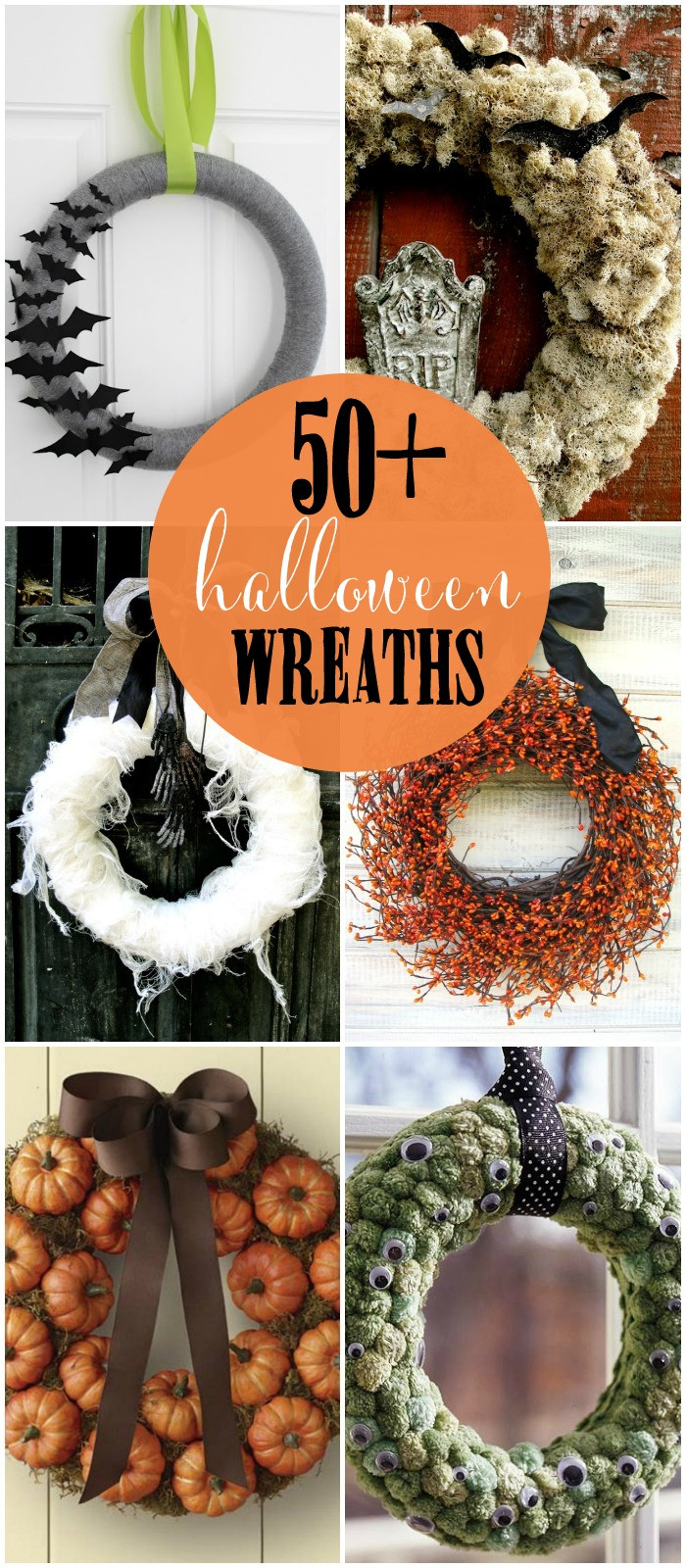 Halloween Diy
 50 Halloween Wreath Ideas