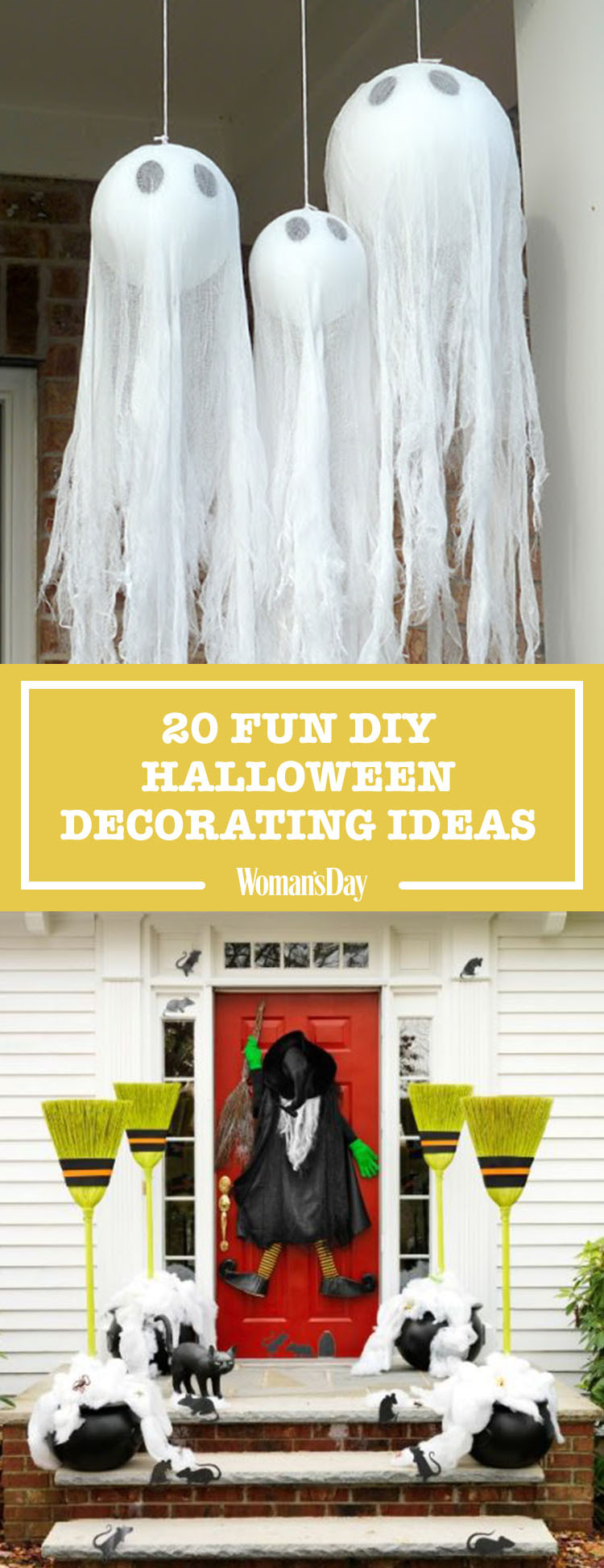 Halloween Diy
 40 Easy DIY Halloween Decoration Ideas Homemade
