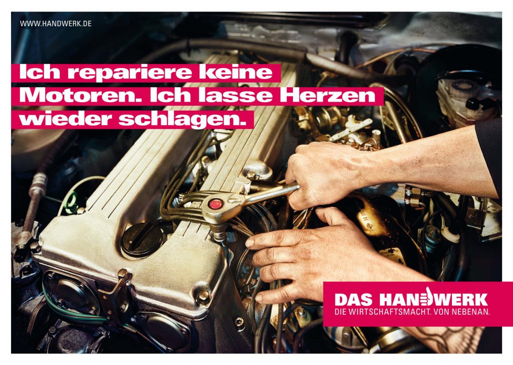 Handwerk Imagekampagne
 Deutsches Handwerk Scholz & Friends