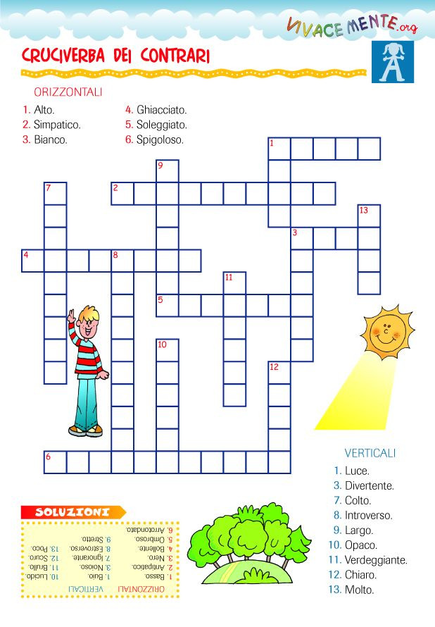 Handwerk Kreuzworträtsel
 33 besten Cruciverba Bilder auf Pinterest