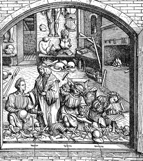Handwerk Mittelalter
 Handwerker im Mittelalter – Leben im Mittelalter