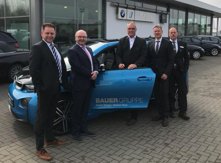 Handwerk Nordfriesland
 BMW Bauer in Husum spendet ein Elektrofahrzeug