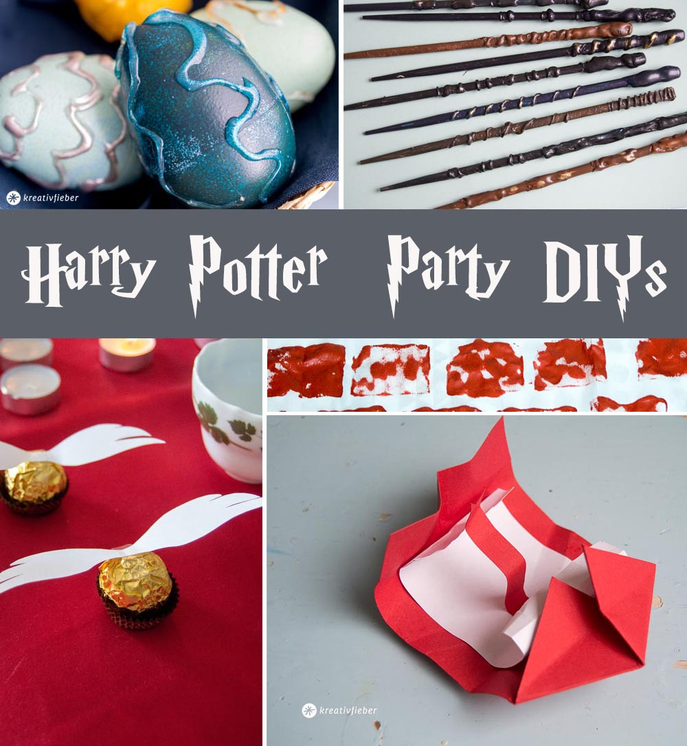 Harry Potter Deko Diy
 Harry Potter Party Ideen