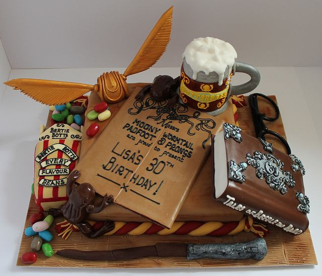 Harry Potter Geburtstagskuchen
 Harry Potter birthday cake Traumtorten