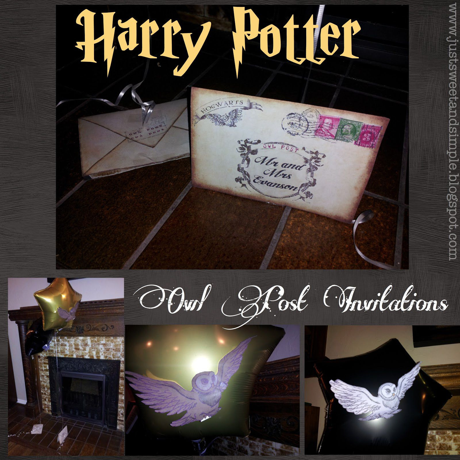 Harry Potter Geburtstagsparty
 Harry Potter Geburtstagsparty Einladung