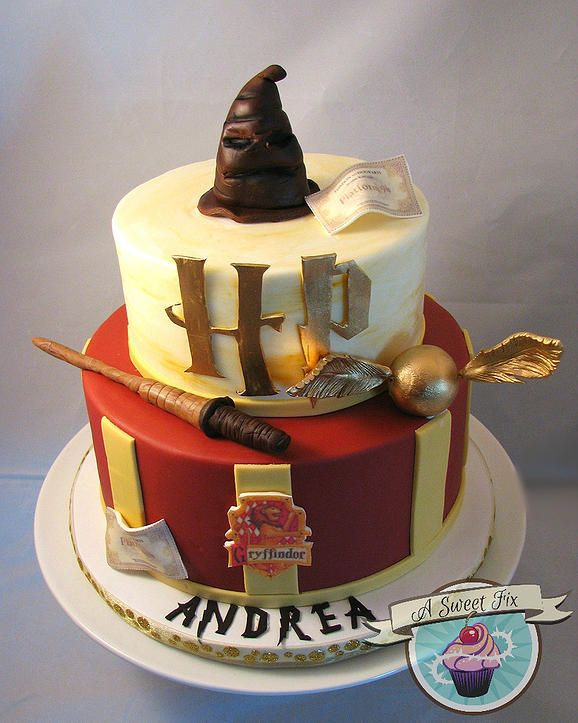 Harry Potter Geburtstagstorte
 Die besten 25 Harry Potter Kuchen Ideen auf Pinterest