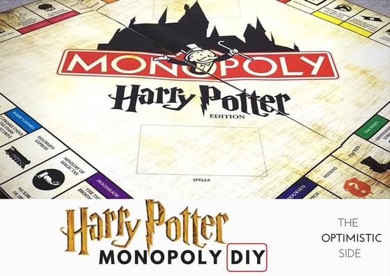 Harry Potter Monopoly Diy
 Monopoly DIY de Harry Potter Descargables Incluidos