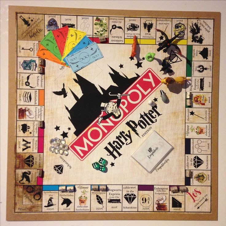 Harry Potter Monopoly Diy
 Best 25 Harry potter monopoly ideas on Pinterest