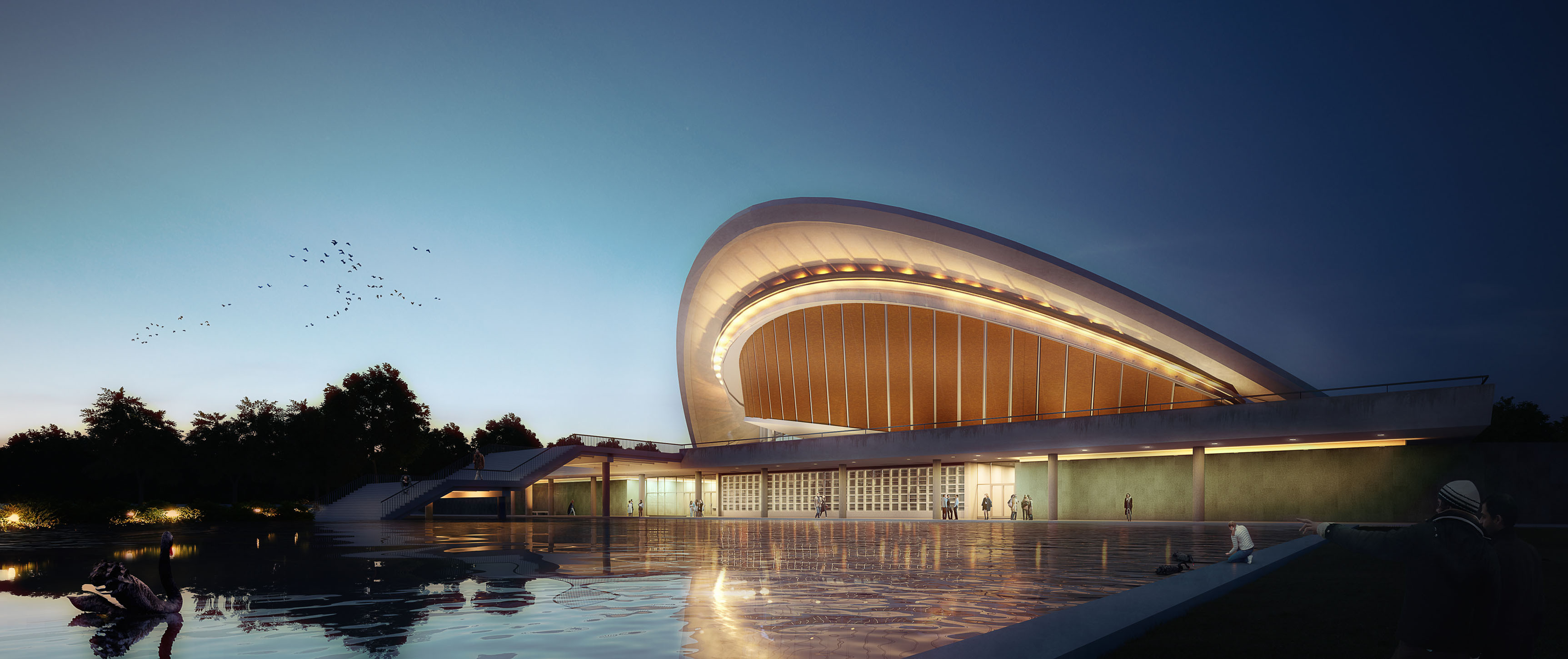 Haus Der Kulturen Der Welt
 Berlin Haus der Kulturen der Welt wieder voll in Betrieb