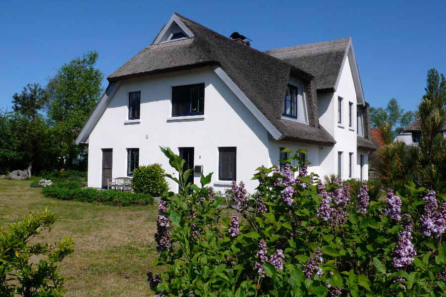 Haus Garten
 Ferienhaus Mühlstein Süd 5 Sterne Urlaub das ganze Jahr