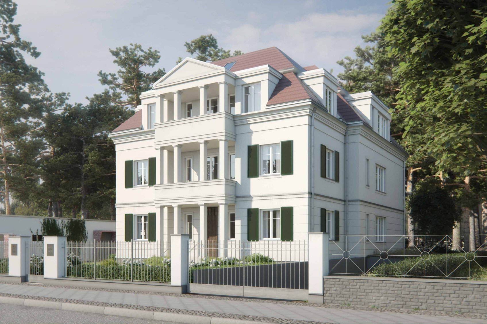 Haus Kaufen Wannsee
 Eigentumswohnung Zehlendorf Villa Endestraße 17