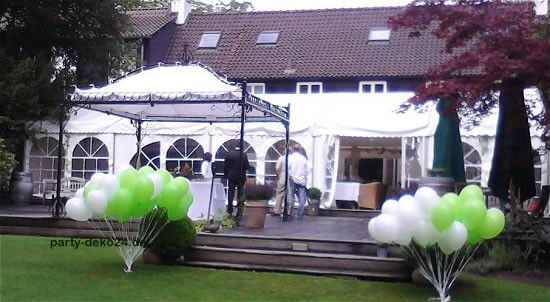 Helium Luftballons Hochzeit
 Party Deko Shop Ihr Partner für Hochzeitsdeko