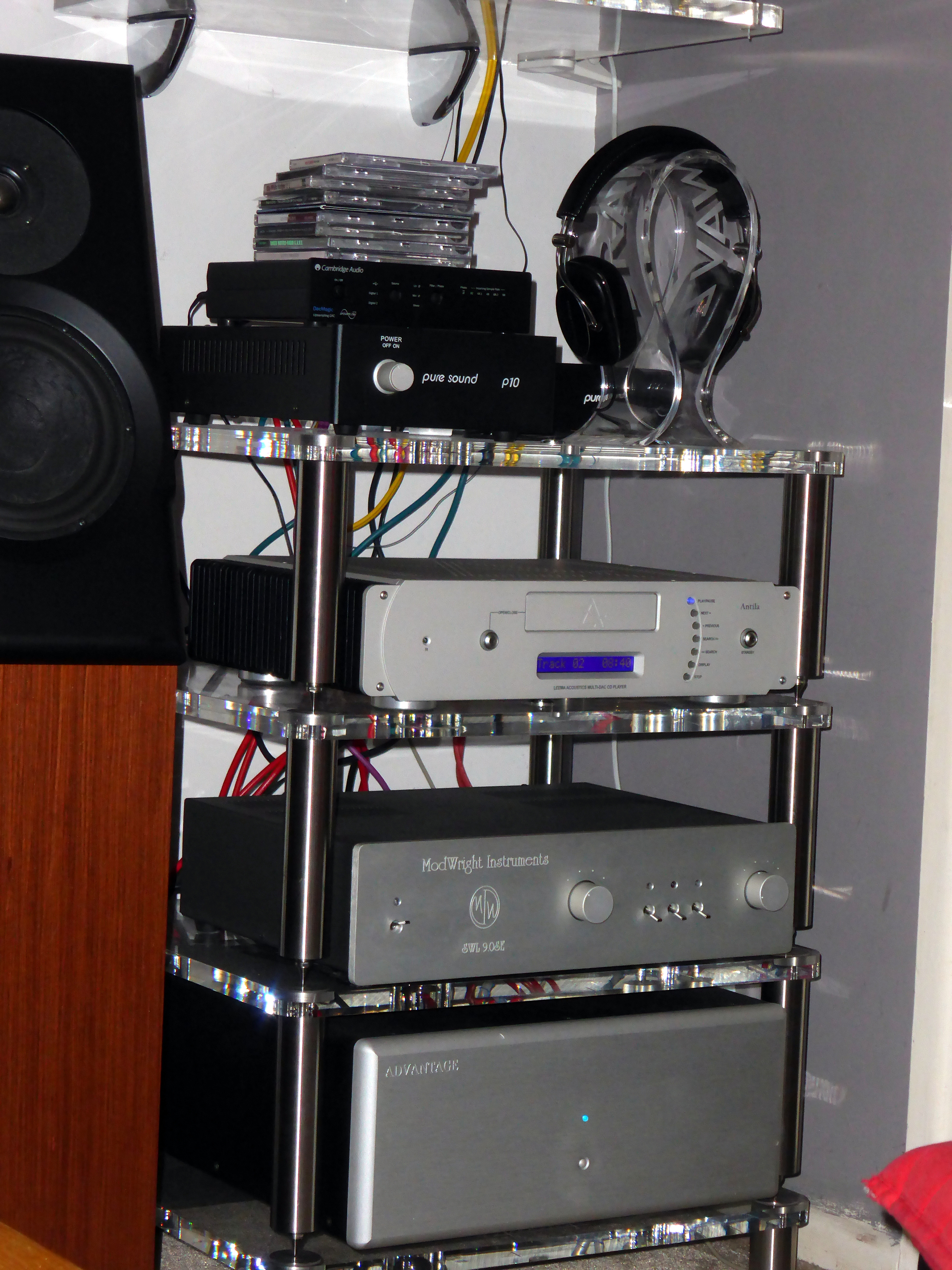 Hifi Diy
 Audio suspension – all new modular rack – HiFi Wigwam