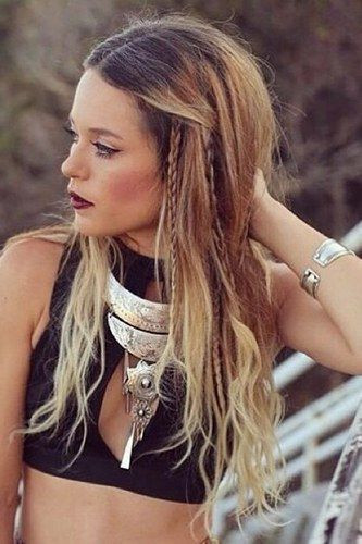 Hippi Frisuren
 Die besten 25 Boho frisuren Ideen auf Pinterest