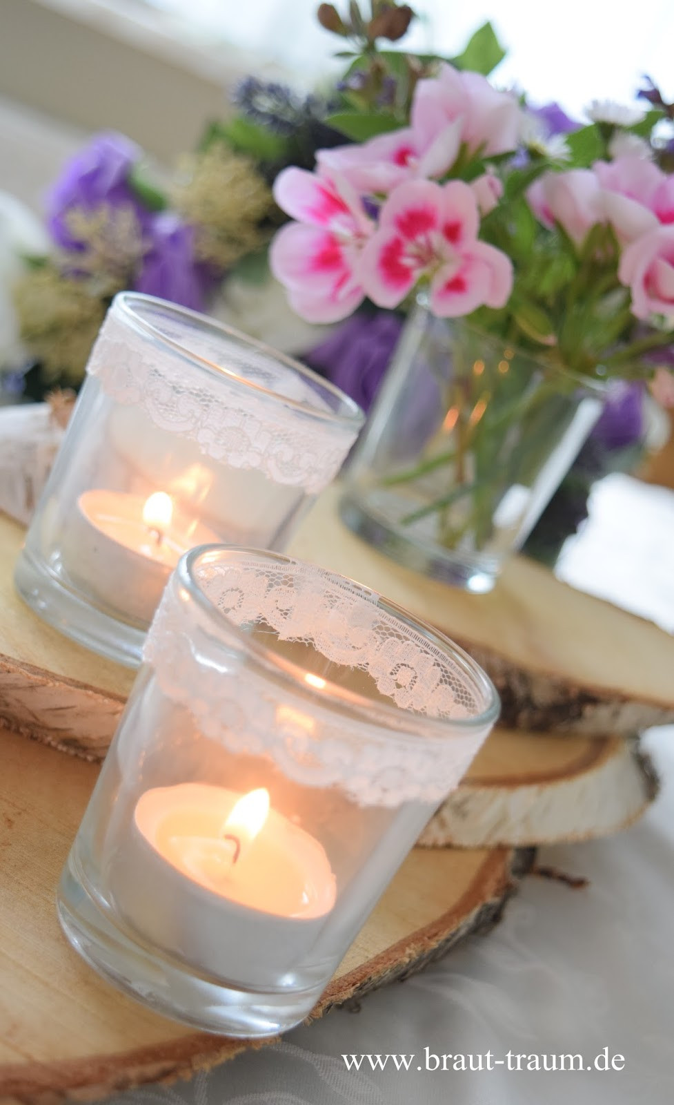 Hochzeit Deko Diy
 Braut Traum Träume werden wahr DIY Vintage Deko für