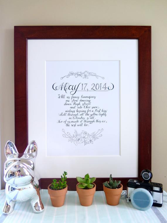 Hochzeit Gelübde
 Hochzeit GELÜBDE Kalligraphie Custom Kalligraphie Gedicht