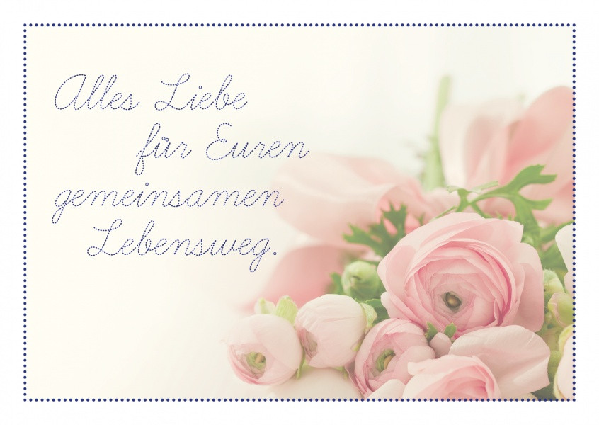 Hochzeit Glückwünsche Bilder
 Für Euren gemeinsamen Lebensweg Glückwünsche