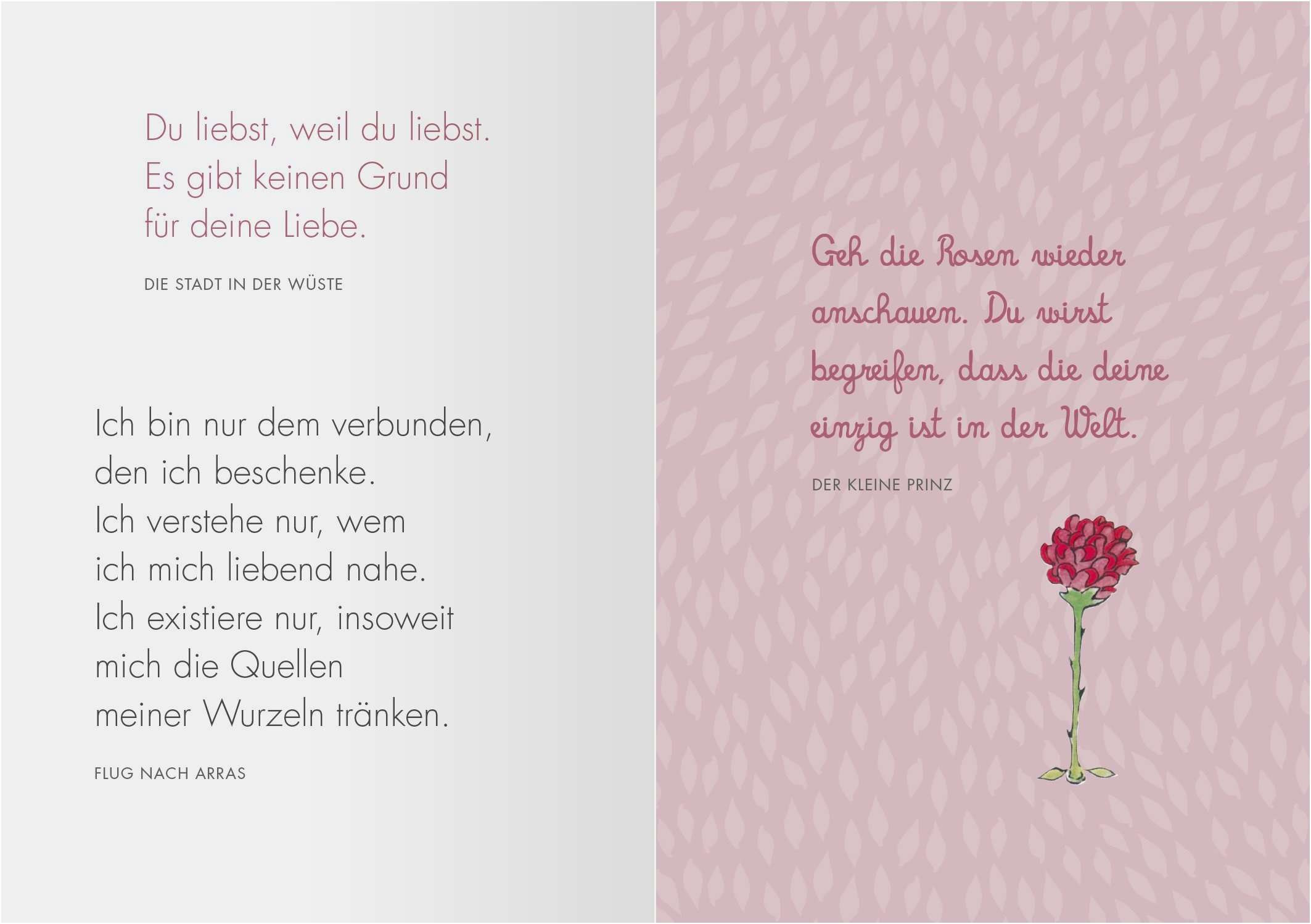 Hochzeit Zitat
 Der Kleine Prinz Zitate Trauer