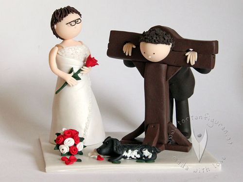 Hochzeitstorte Figuren
 Amüsante Hochzeitstortenfiguren nettetipps