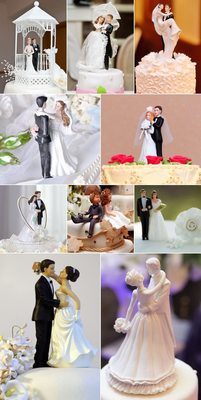 Hochzeitstorte Figuren
 Hochzeitstortenfiguren – Inspirationen von klassisch bis