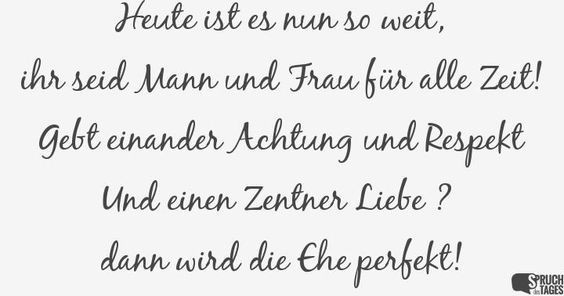 Hochzeitswünsche Gedichte
 Hochzeitssprüche Glückwünsche und Sprüche zur Hochzeit