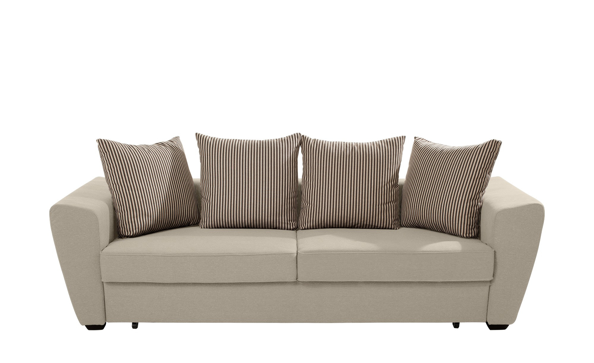 Höffner Sofa
 smart Sofa beige Webstoff Dania