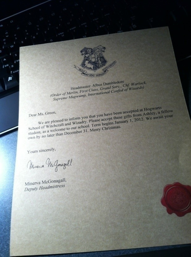 Hogwarts Letter Diy
 Harry Potter Hogwarts Acceptance Letter · How To Make A