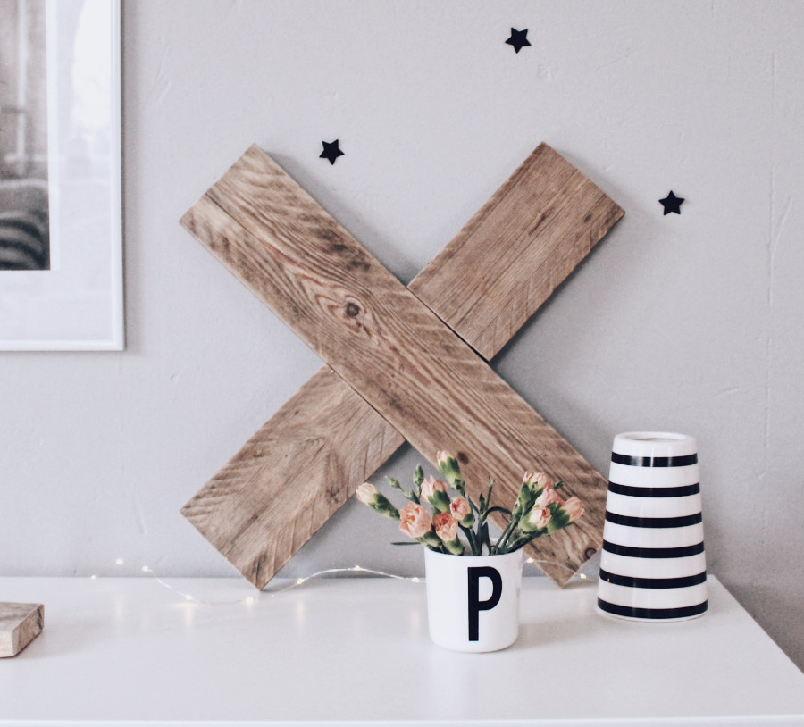 Holz Diy
 DIY Deko aus Holz X Buchstabe aus Holz selber machen